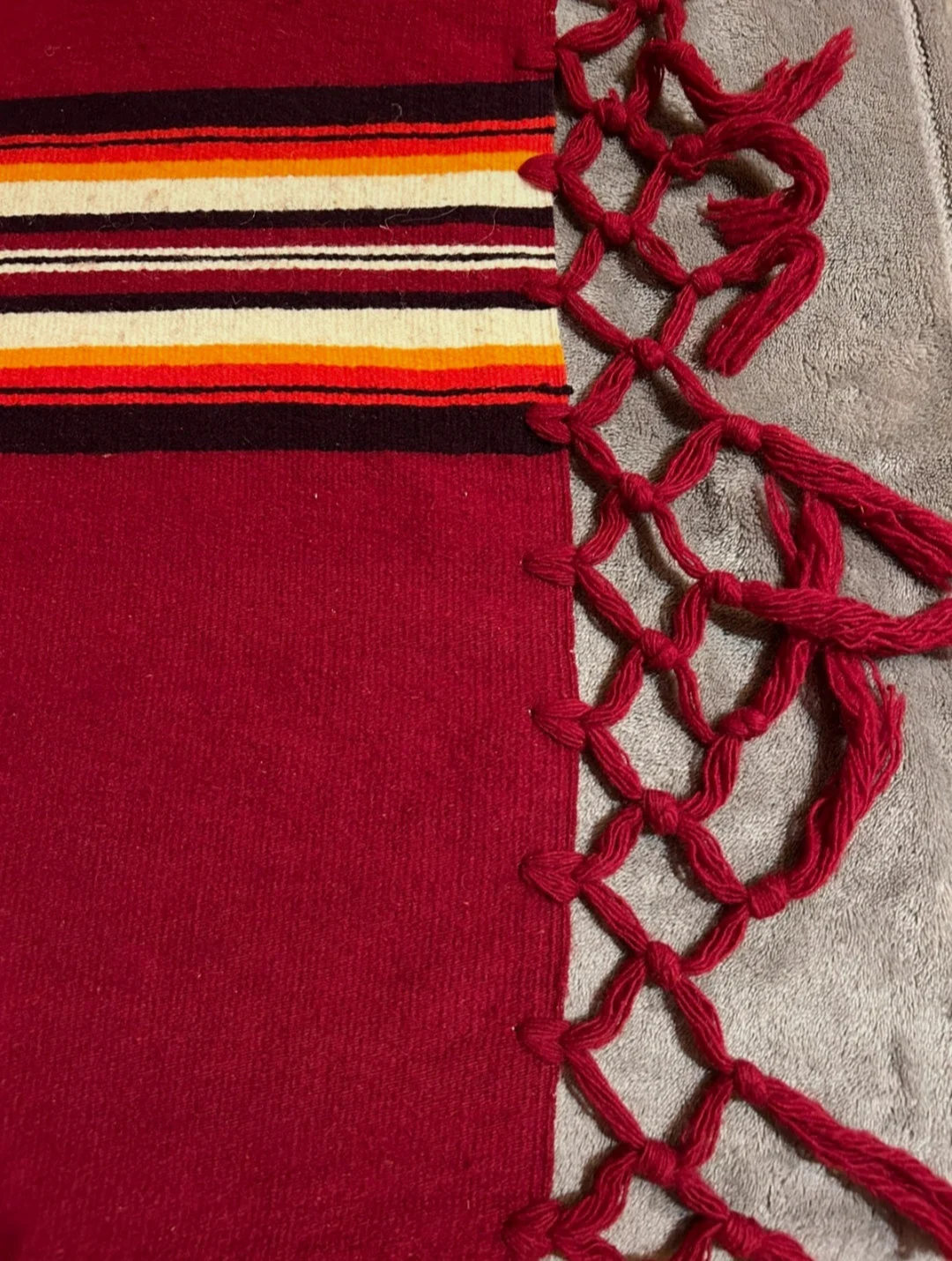 fringe striped traditional polish detail museum antique piece shop