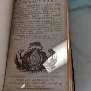Breviarium The 9th Gate Polanski Movie Book Leather Antique 1700