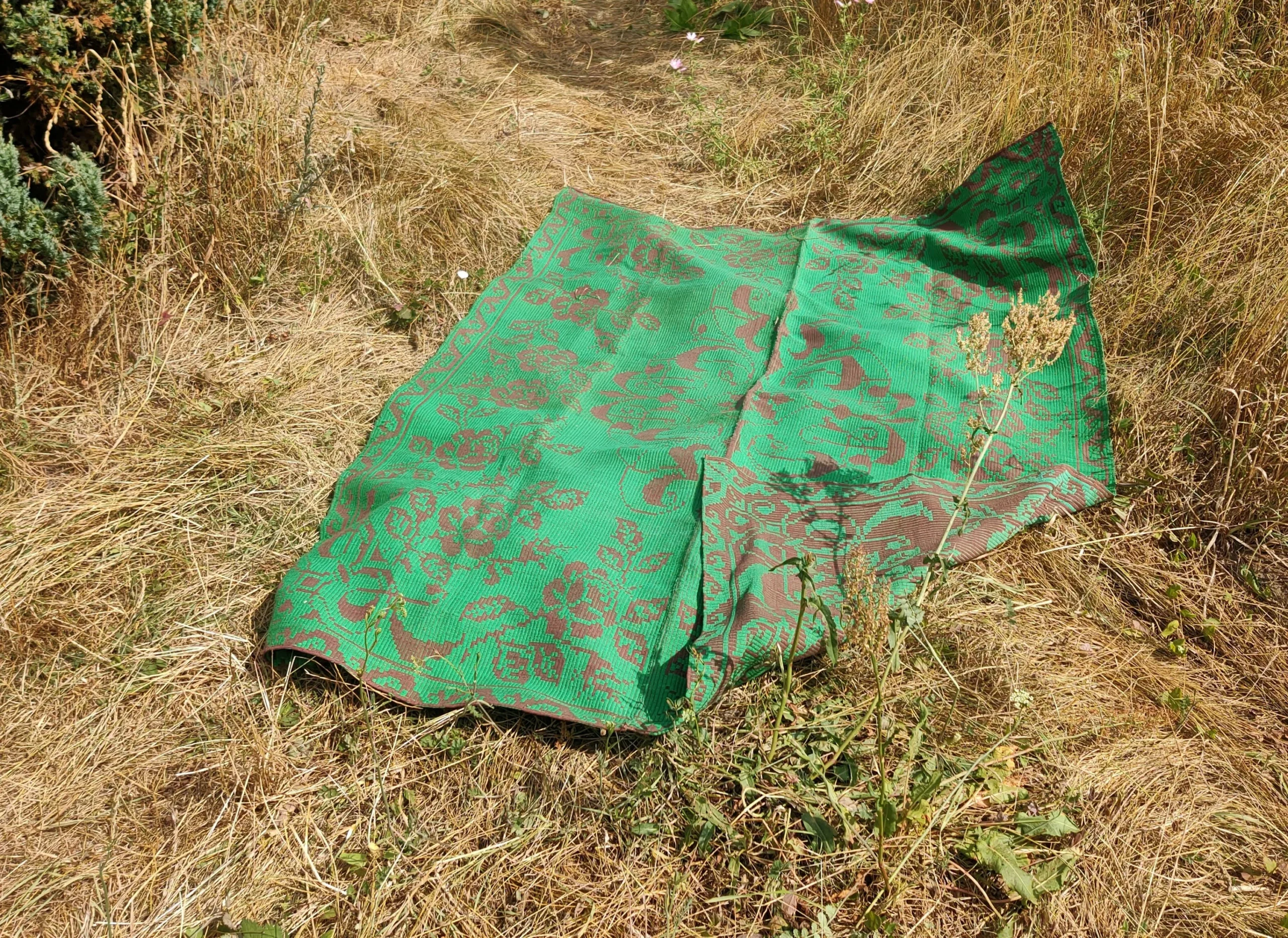 Slavic handmade bedcover - perebory from Podlasie