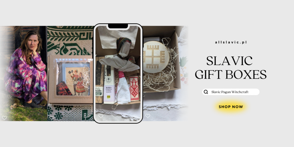 Slavic gift box Polish artsy souvenir classy