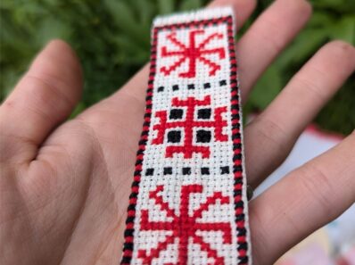 ancient polish belarus kolovrat svarica hands of god
