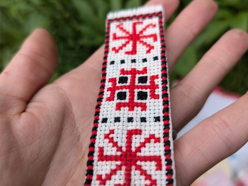 ancient polish belarus kolovrat svarica hands of god