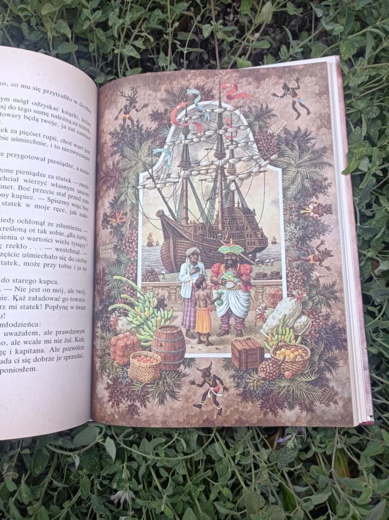 vintage pirate themed artbbook by marian capka