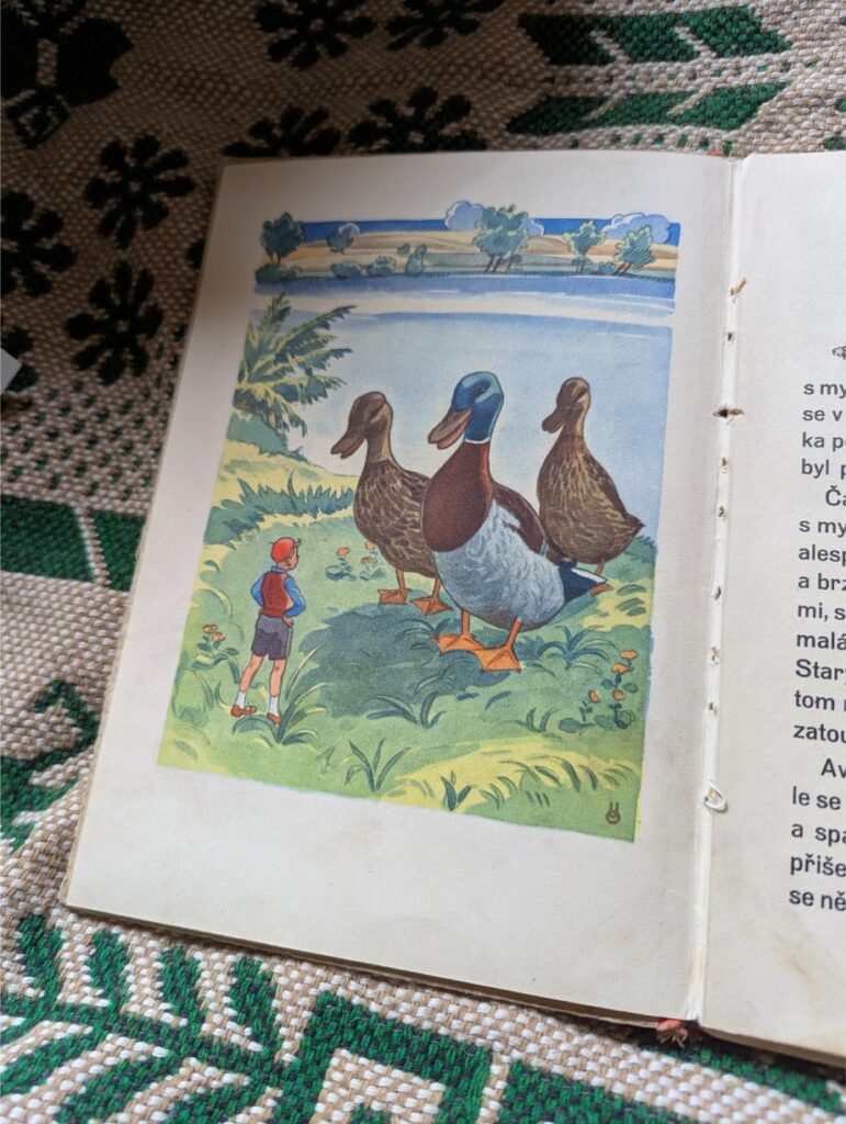 Otto Usak Vintage Czech painter sell shop books